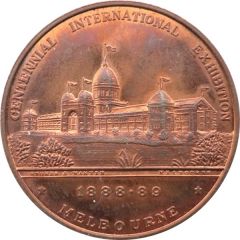 Medal - Australian Bicentenary - Royal Exhibition Building Commemorative Souvenir