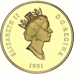 100 Dollars - Elizabeth II Empress of India