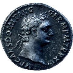 Denarius - Domitian IMP XXII COS XVI CENS P P P, Minerva