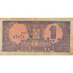 1 Peseta Manzanares