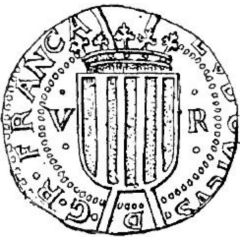 5 Groats Vic,Louis XIII