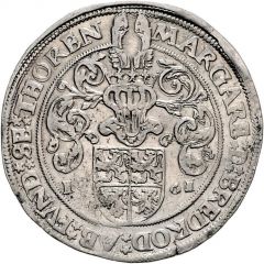 Daalder - Margaret IV van Brederode with titles of Ferdinand