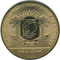Token - For the World Championship of Football Ivory Coast