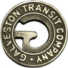 1 Full Fare - Galveston Transit Company Galveston, Texas