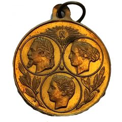 Medallion - Napoleon III Exposition Universelle 1867