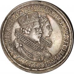 2 Thalers - Leopold V and Claudia Regency