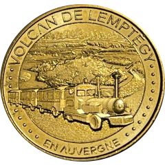 Monnaie de Paris Tourist Token - Volcan de Lemptégy En auvergne