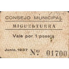 1 Peseta Miguelturra