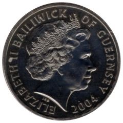 5 Pounds - Elizabeth II Channel Islands Boat Train