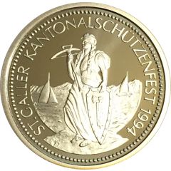 50 Francs St. Gallen Shooting Festival
