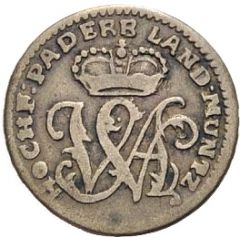 6 Pfennig - William Anthony of Asseburg