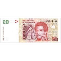 20 Pesos Convertibles de Curso Legal 2nd issue