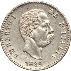 50 Centesimi - Umberto I