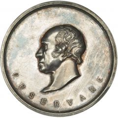 Medal - George III Death of Watt, H. Kirkwood