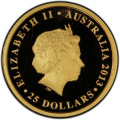 25 Dollars - Elizabeth II 4th Portrait - Elizabeth II Coronation
