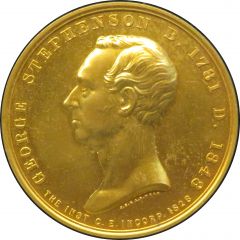 Medal - George Stephenson, Institution of Civil Engineers