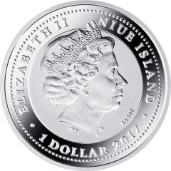 1 Dollar - Elizabeth II Cockerel on a Stick