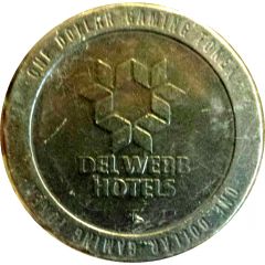 1 Dollar Gaming Token - Del Webb Hotels Las Vegas