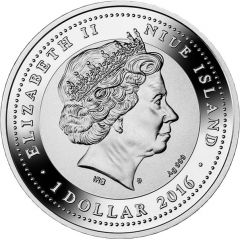 1 Dollar - Elizabeth II Haast`s Eagle