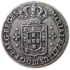 3 Vintens - Maria I and Pedro III