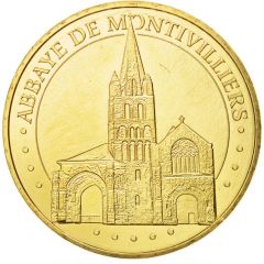 Jeton Touristique - Monnaie de Paris - Montivilliers - L`abbaye