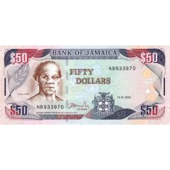 50 Dollars Watermark portrait