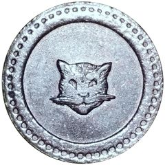 10 centimes à consommer - tête de chat