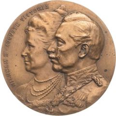 Inauguration of the Dom in Berlin - Wilhelm II and Auguste Victoria