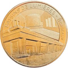 Jeton touristique - Monnaie de Paris - Bordeaux - Bassins de lumières