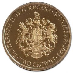 2 Crowns - Elizabeth II Elvis Presley, Gold