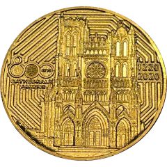 Monnaie de Paris Tourist Token - Cathédrale d`Amiens 800 ans - 1220-2020
