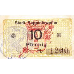 10 Pfennig Rappoltsweiler