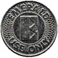 Laundromat Token - Emerald