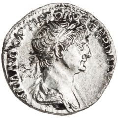 Denarius - Trajan COS VI P P S P Q R, Victory