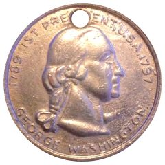 Token - George Washington 1st President