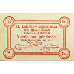 25 Céntimos Benejúzar
