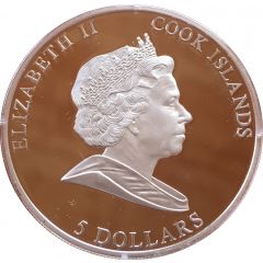 5 Dollars - Elizabeth II Year of the Rabbit