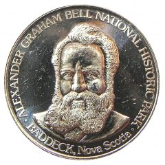 Commemorative Dollar - Alexander Graham Bell National Historic Park Bell Home