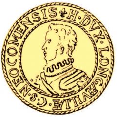 Écu pistolet - Henri I