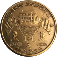 Token - Battle of Averasboro North Carolina, Centennial