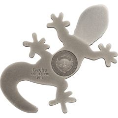5 Dollars Silver Gecko