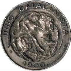 1 Peseta - Unio Catalanista