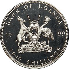 1000 Shillings 20 Euro cent Austria