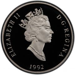 300 Dollars - Elizabeth II Cougar, platinum