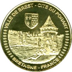 Gravotech Collection Europeenne Médaille Souvenir Bretagne - Brest