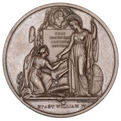 Medal - William IV Reform Bill, B. Wyon, bronze