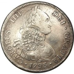 960 Réis - João Prince Regent Countermarked 8 Reales, Cuiaba