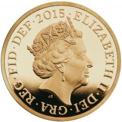 1 Pound - Elizabeth II 5th portrait, Royal Shield
