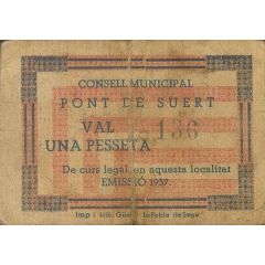 1 Peseta Pont de Suert