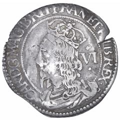 6 Shillings - Charles I 3rd Coinage, 3rd Issue
